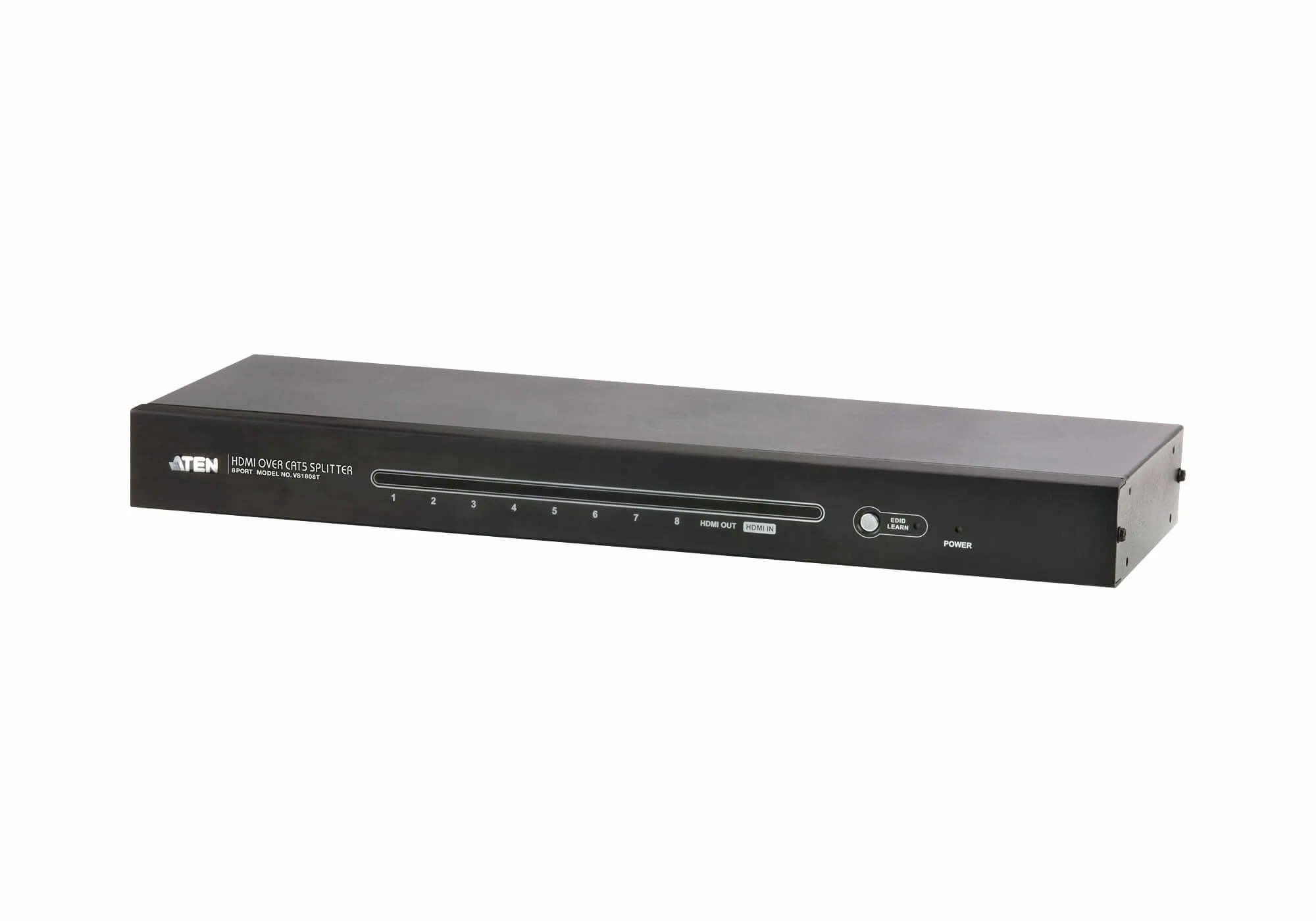 ATEN HDMI-splitter &ouml;ver Ethernet-kabel, 8 kanaler, 60m, 1080p, ljud