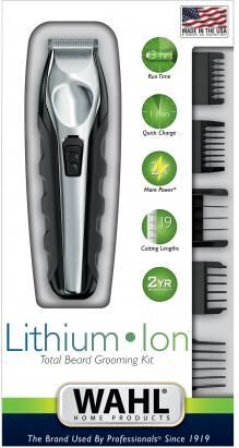 Wahl 9888-1316 Monitoimitrimmeri Litiumioni Total Beard Grooming Kit