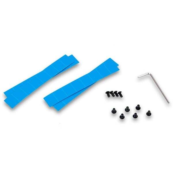 EKWB EK-RAM modules Monarch - Black, heat sink&nbsp;(black, 2 pieces)