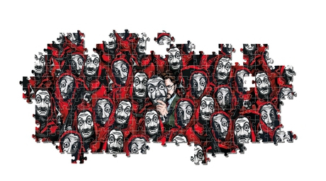 1000 pcs. Impossible Puzzle La Casa de Papel