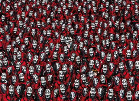 1000 pcs. Impossible Puzzle La Casa de Papel