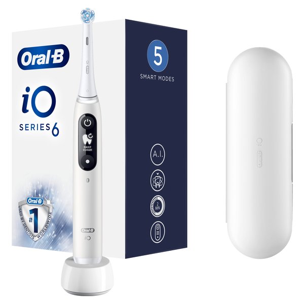 Oral-B iO6 - electric toothbrush, Black, Blue