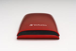 Verbatim ulkoinen kovalevy, 320GB, 2,5&quot;, USB 2.0, punainen