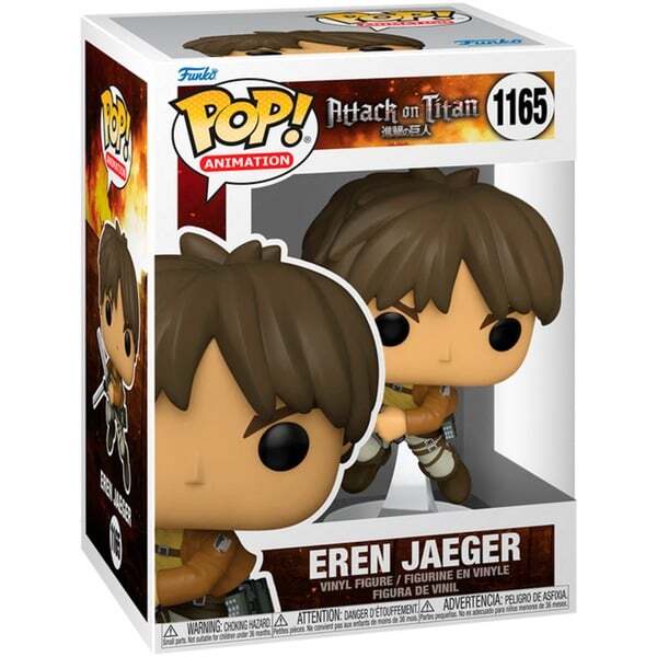 Funko POP! Attack on Titan - Eren Yeager -figuuri (11.7 cm)