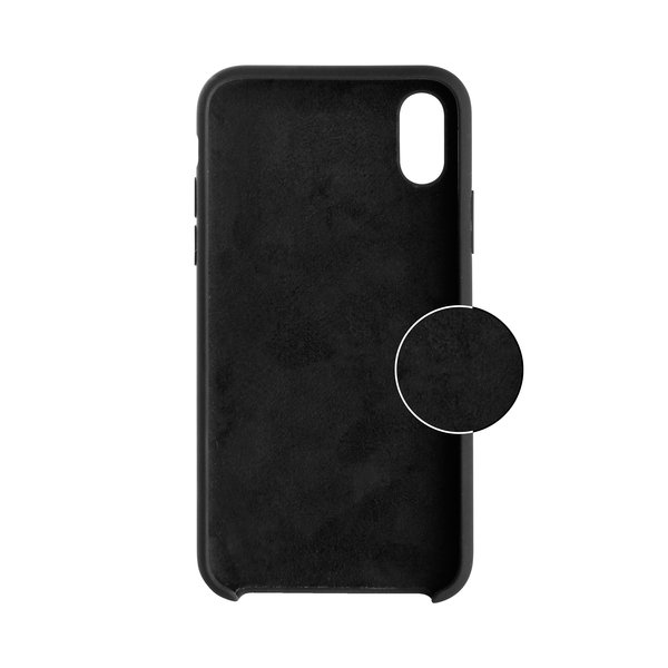 VIVANCO Silicone Case iPhone X/Xs Black