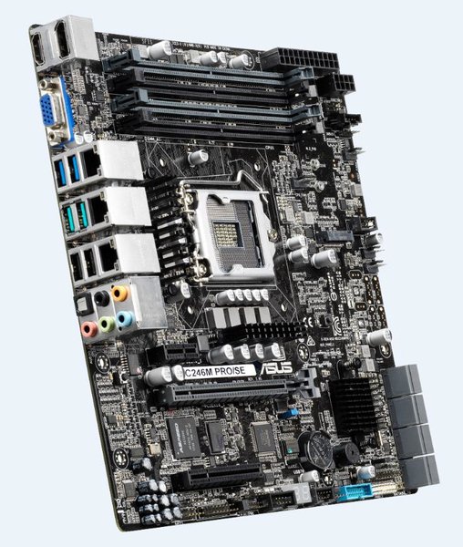 Asus WS C246M PRO/SE LGA 1151 mATX Motherboard