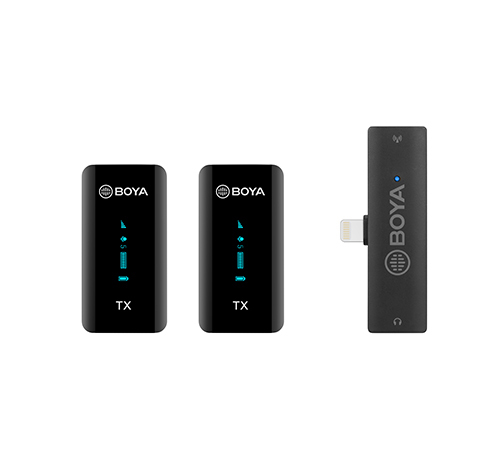 Boya wireless -mikrofoni, 2 pack