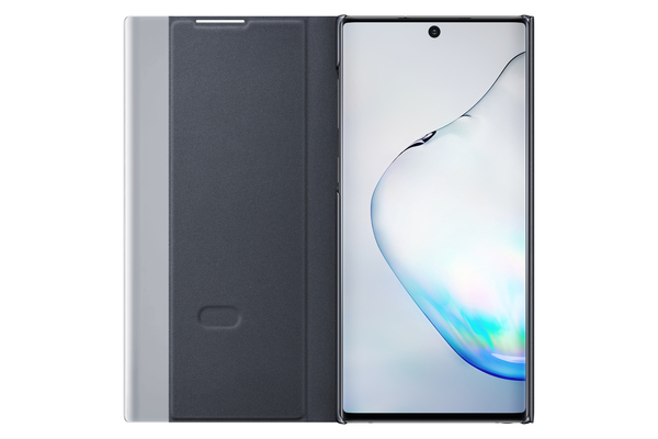 Samsung Smart Clear View, Galaxy Note 10 (2019) - pl&aring;nboksfodral, Svart