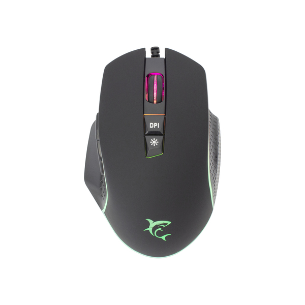 White Shark Gareth - gaming mouse, black