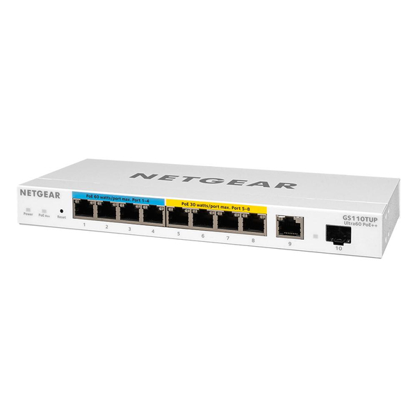 10-Port Gb Ultra60 PoE++Smart Managed
