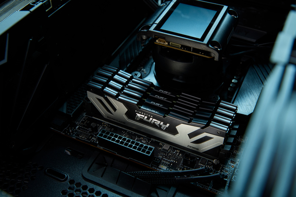 Kingston FURY 24GB 8800MT/s DDR5 CL42 CUDIMM FURY Renegade Silver 24 Gt (1 x 24 GB) DDR5 8800 MT/s, CL42 -muisti