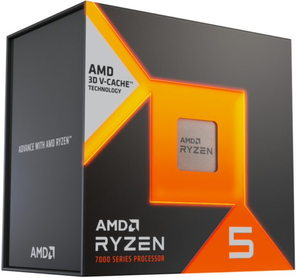 AMD Ryzen 5 7500X3D, 4.0 GHz, AM5 - processor, boxed (WOF)