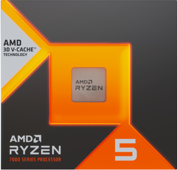 AMD Ryzen 5 7500X3D, 4.0 GHz, AM5 - processor, boxed (WOF)