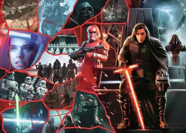 Ravensburger Star Wars Villainous: Kylo Ren - puzzle, 1000 pcs