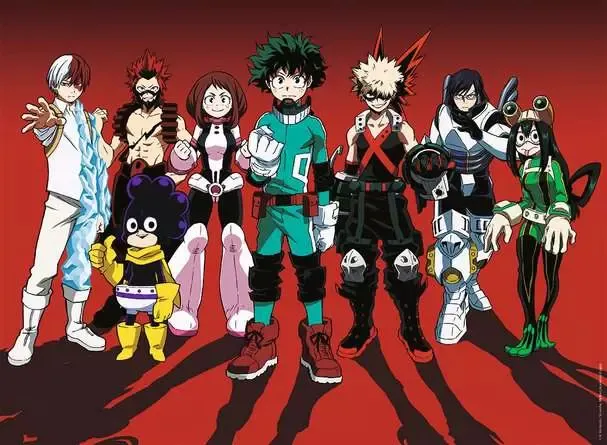Ravensburger My Hero Academia: Superheroes -palapeli, 500 palaa