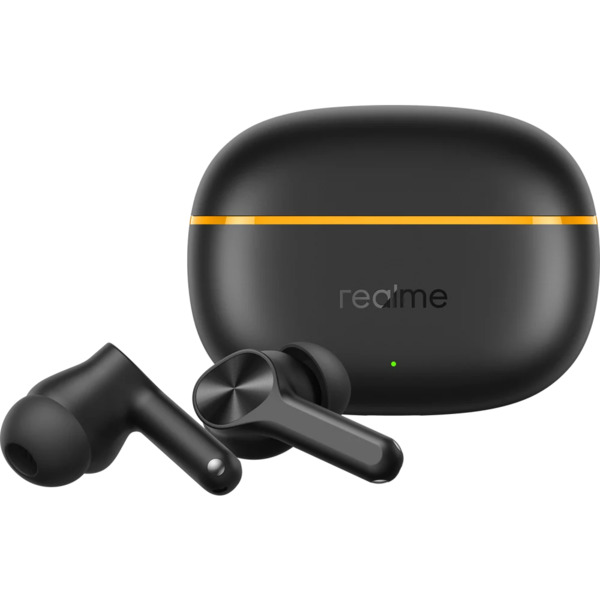 Realme Buds T200 Lite -langattomat nappikuulokkeet, Volt Black