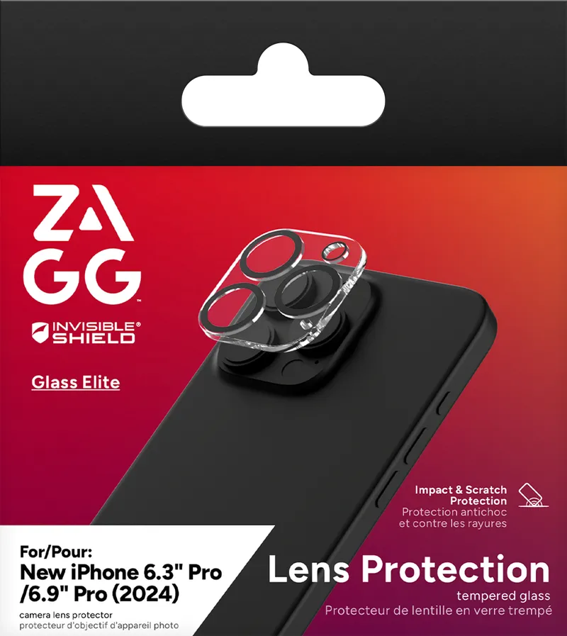 Zagg InvisibleShield Glass Elite Anti-Reflective Camera iPhone 16 Pro -kameran linssinsuoja