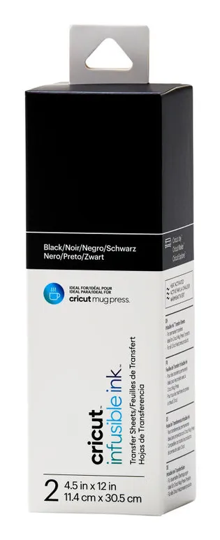 Cricut Joy Infusible Ink Transfer Sheet 2-pack (Black)