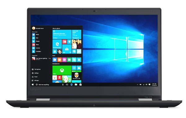 Lenovo 13.3" ThinkPad Yoga 370, 256GB, Win 10 Pro - kannettava, musta