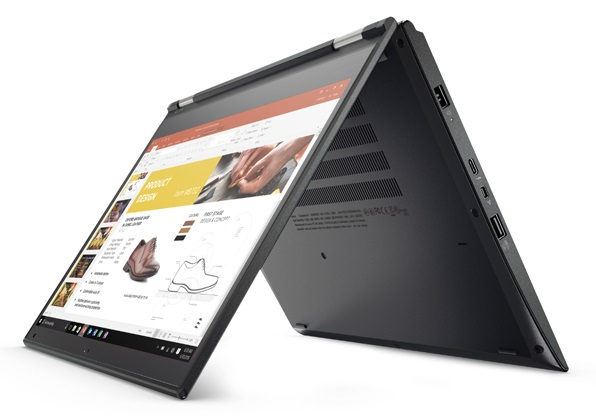 Lenovo 13.3" ThinkPad Yoga 370, 256GB, Win 10 Pro - kannettava, musta