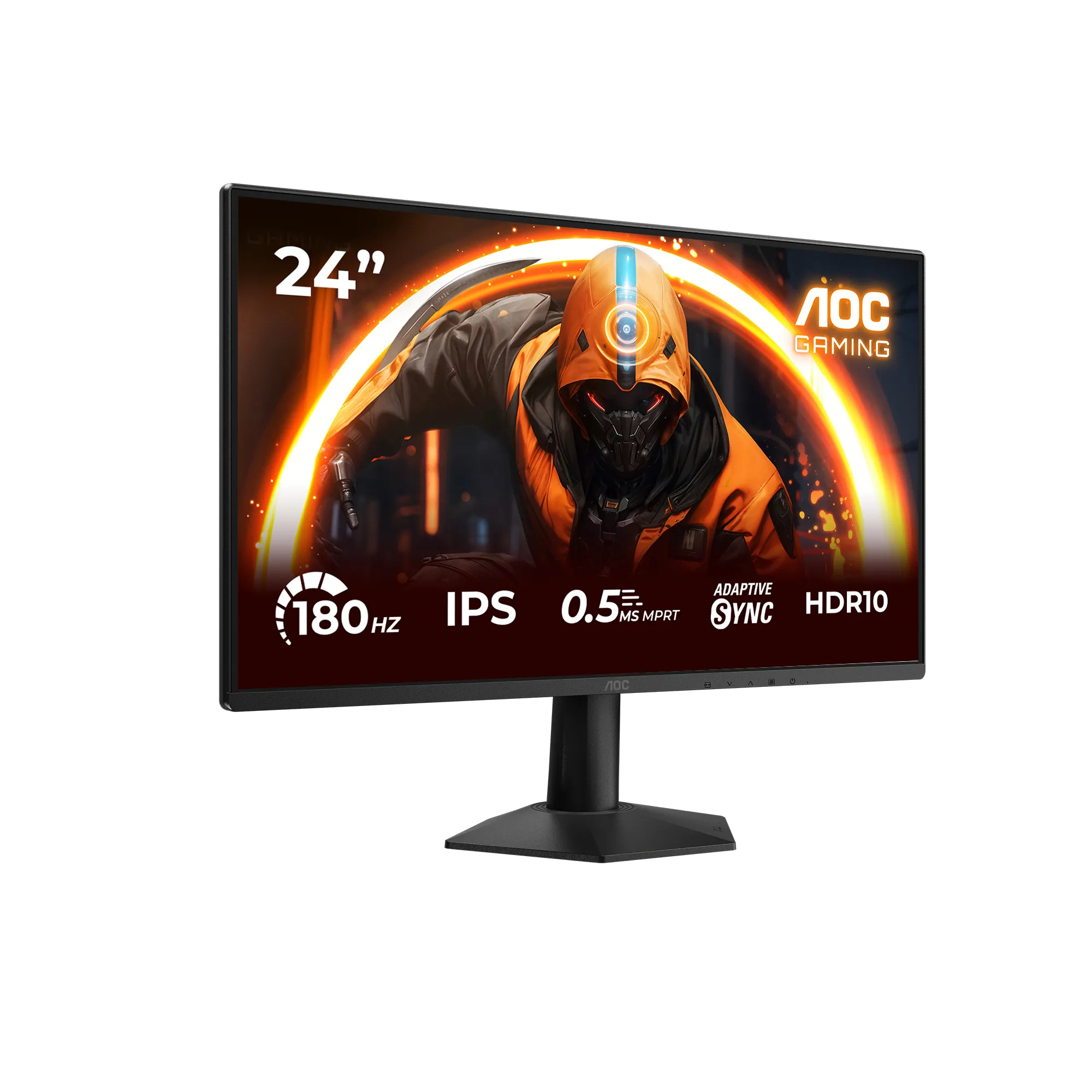 AOC 24G50F 23.8" Full HD, IPS, 180Hz, HDR10 -pelin&auml;ytt&ouml;