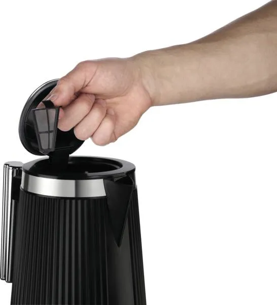 Russell Hobbs Bront&euml; vattenkokare, 1,7 l, 2400 W, Matte Black