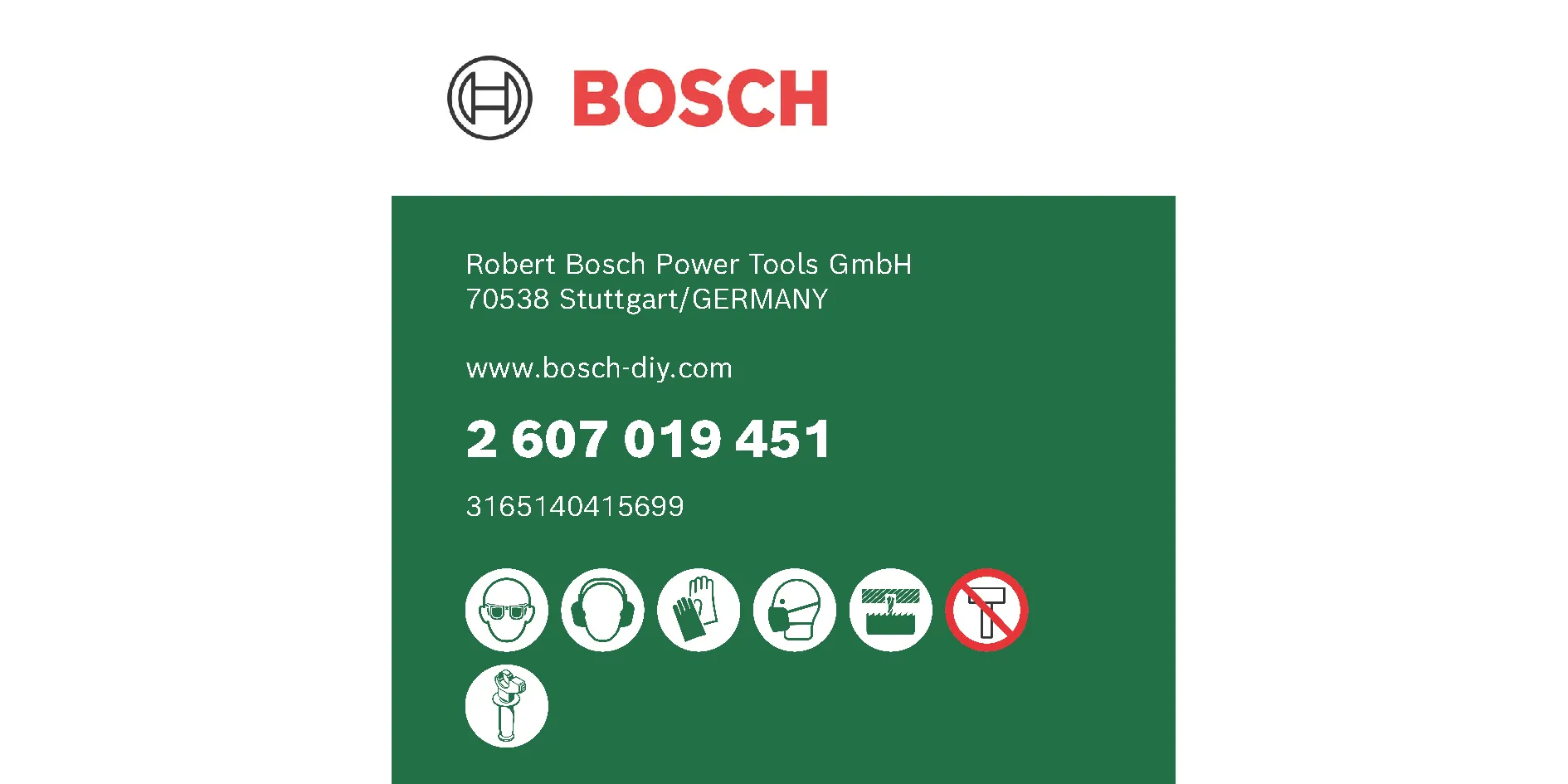 BOSCH 5-Piece Hole Saw Set, 60&ndash;92 mm
