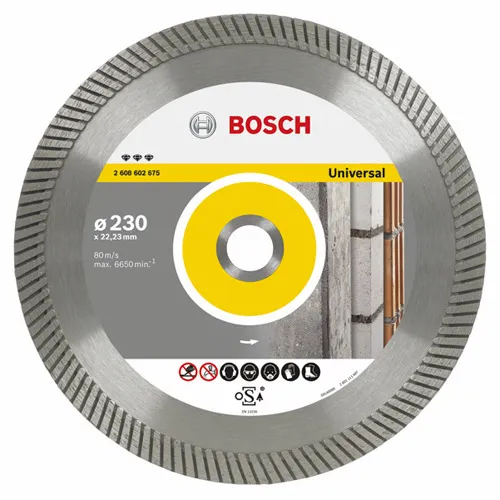 Bosch Diamond blade B.U. Turbo 150