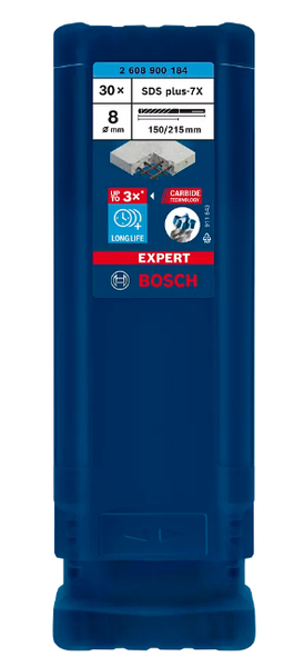 Bosch Expert 7x Borebit Roterende hammer