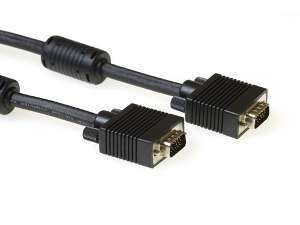 Suomen Addon VGA &ndash; VGA - cable, 1.8 m, Black