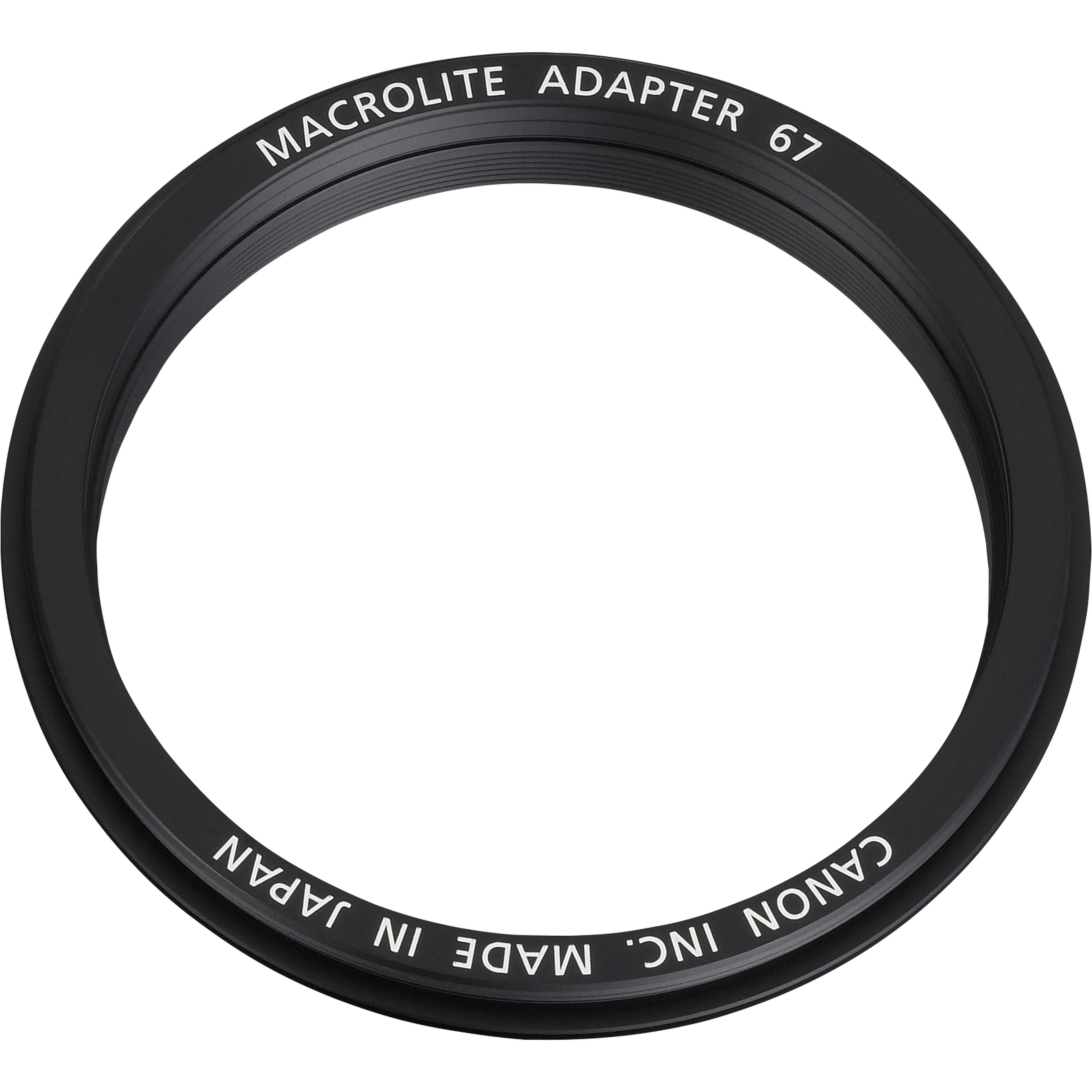 CANON, MACRO RINGLITE ADAPTER 67