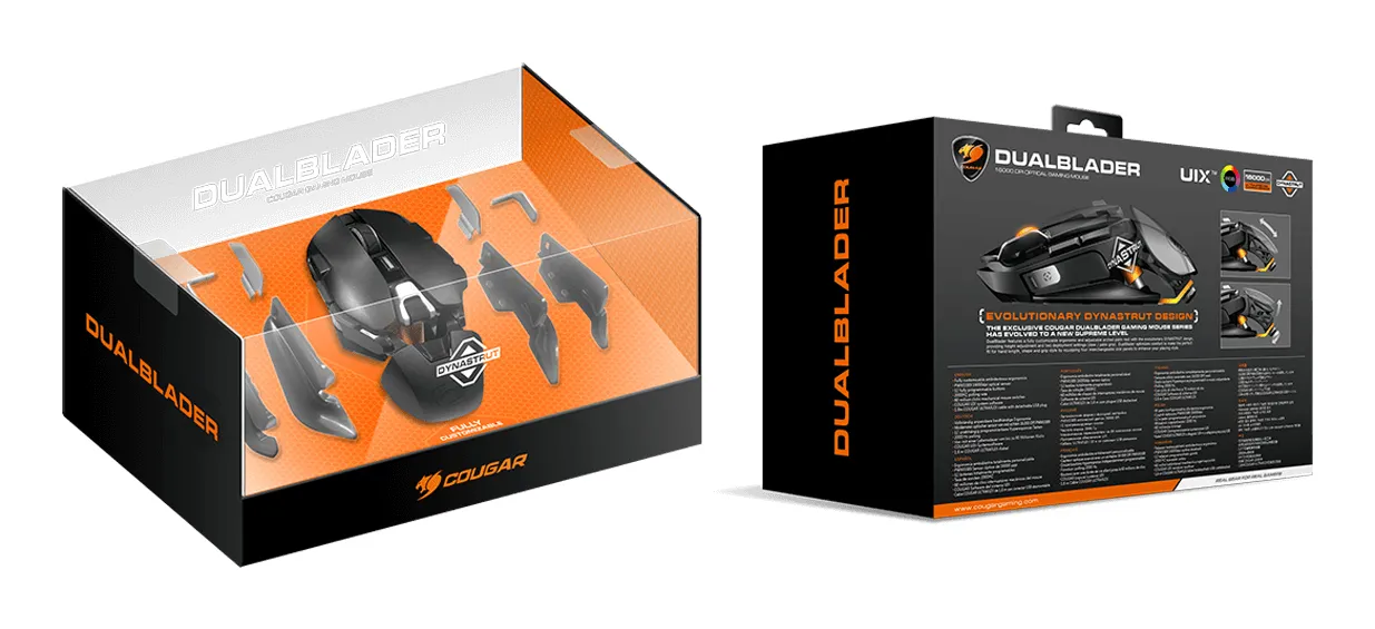 Cougar DualBlader - gaming mouse, black