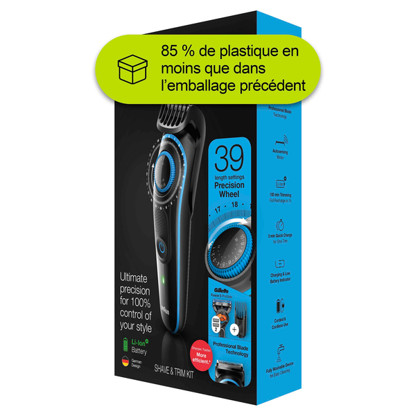 Braun BT5240 -partatrimmeri + Gilette h&ouml;yl&auml;