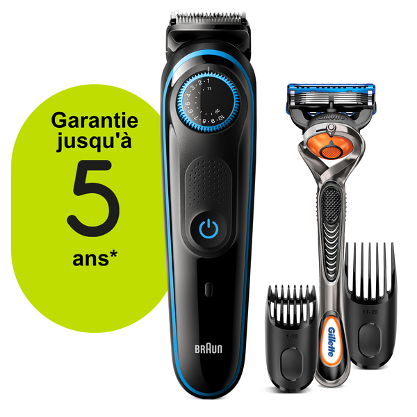 Braun BT5240 -partatrimmeri + Gilette h&ouml;yl&auml;