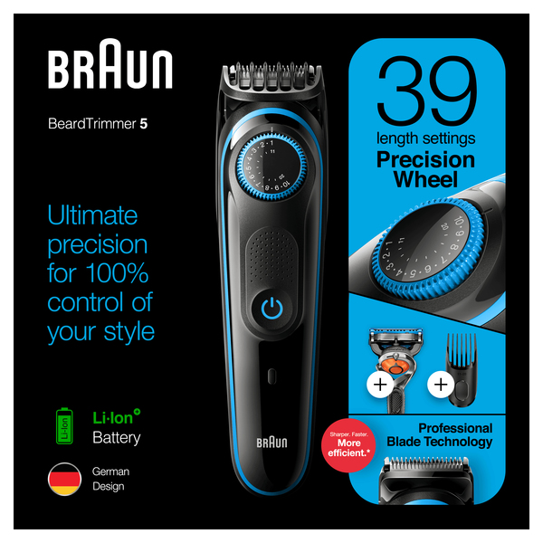 Braun BT5240 -partatrimmeri + Gilette h&ouml;yl&auml;