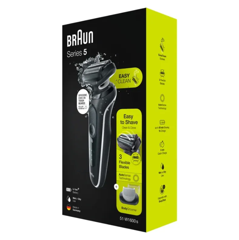 Braun Series 5 51-W1600s - shaver, White