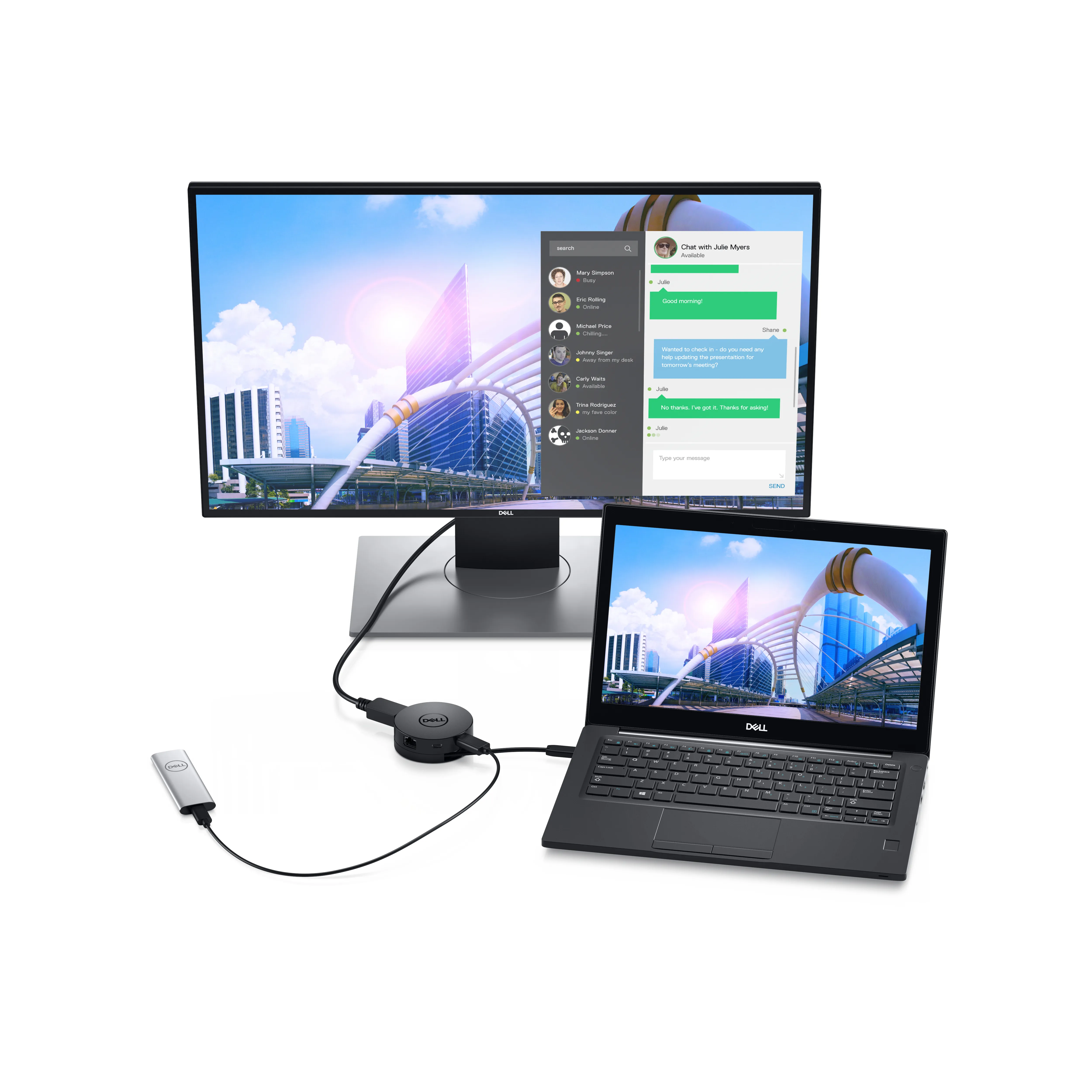 Dell USB-C Mobile Adapter DA300