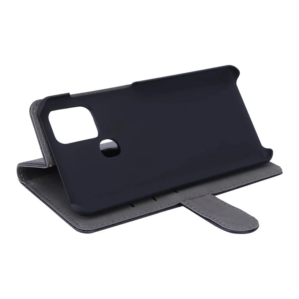 GEAR Wallet, Galaxy A21s -lompakkokotelo, Musta