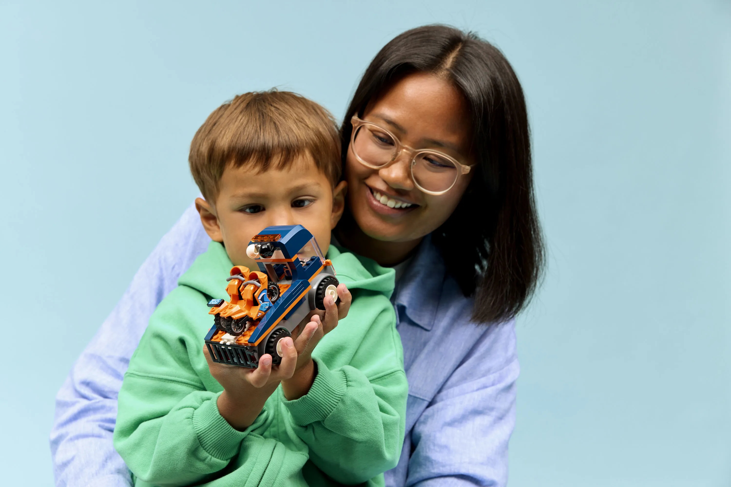 LEGO City Moottoripy&ouml;r&auml;n kuljetusauto 60491