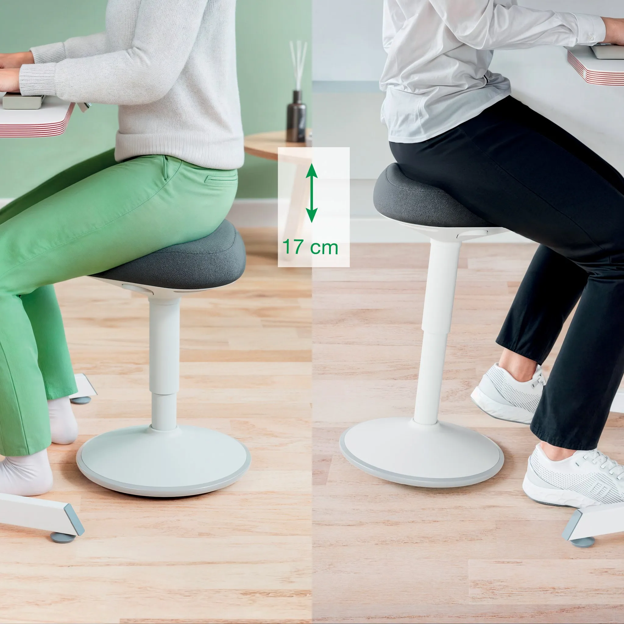 Leitz Ergo - activity chair, light grey