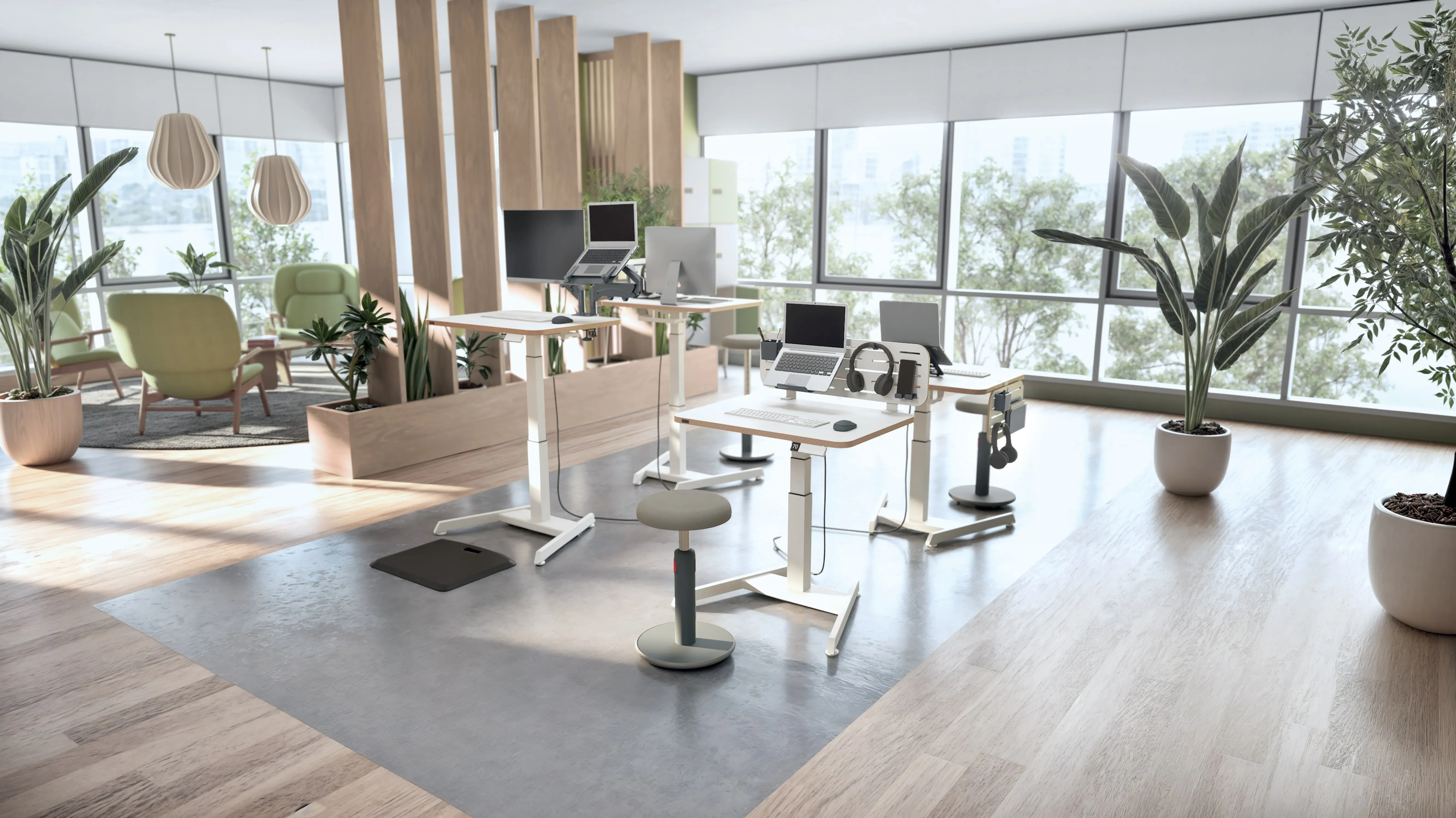 Leitz Ergo - activity chair, light grey