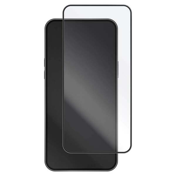 Gear iPhone Air 3D Platinum Kurvat Glas - skärmskydd, Svart Ram