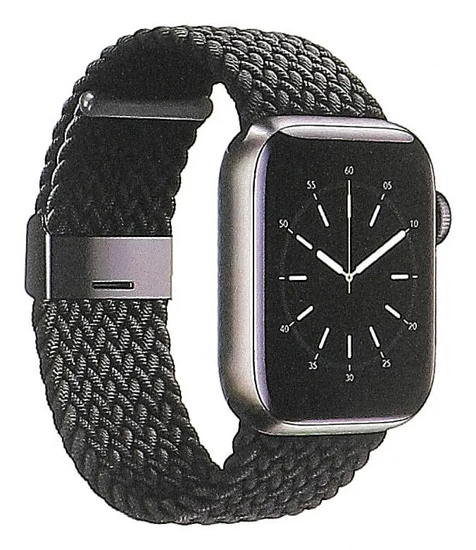 GEAR Watchband Braided BLACK