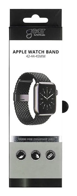 GEAR Watchband Braided BLACK