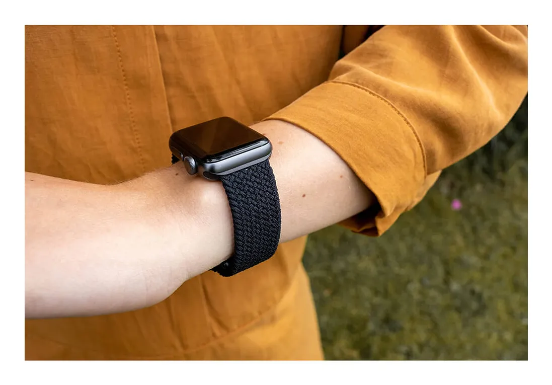 GEAR Watchband Braided BLACK