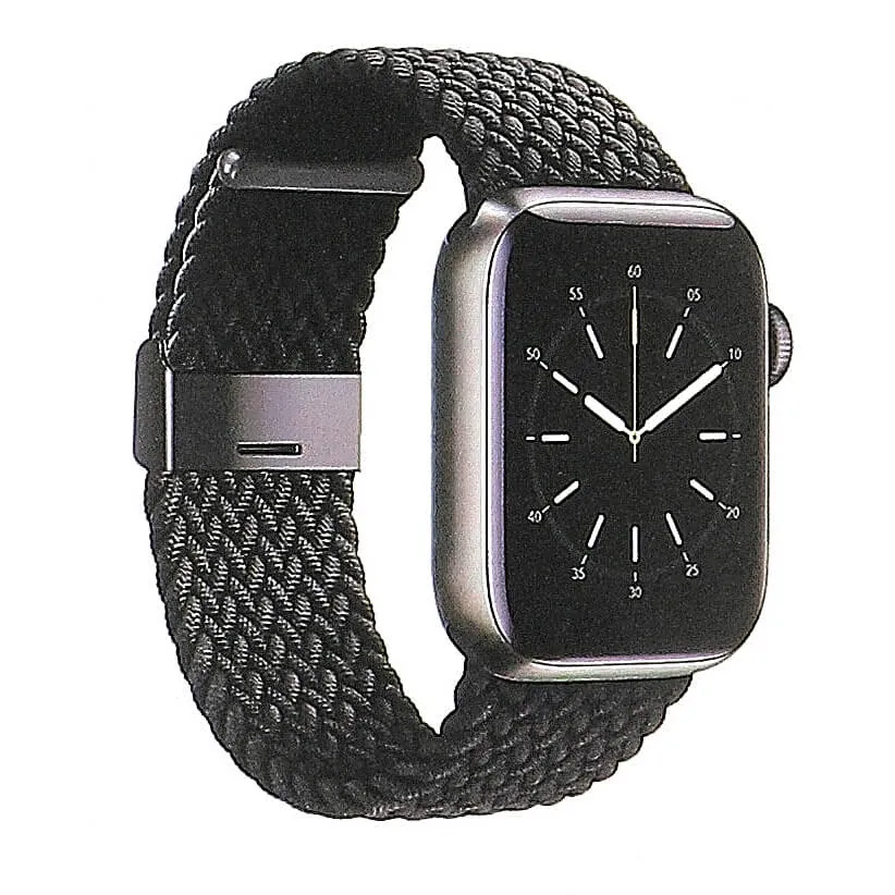 GEAR Watchband Braided BLACK
