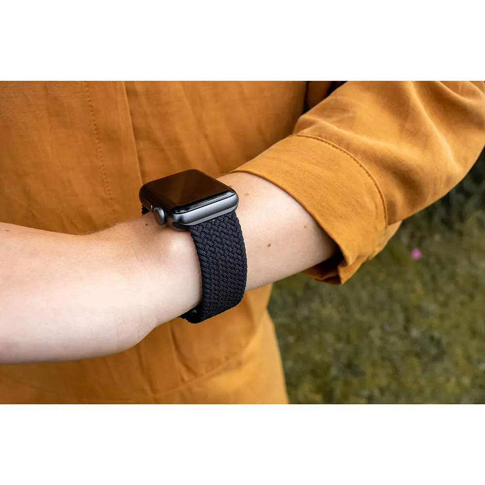 GEAR Watchband Braided BLACK