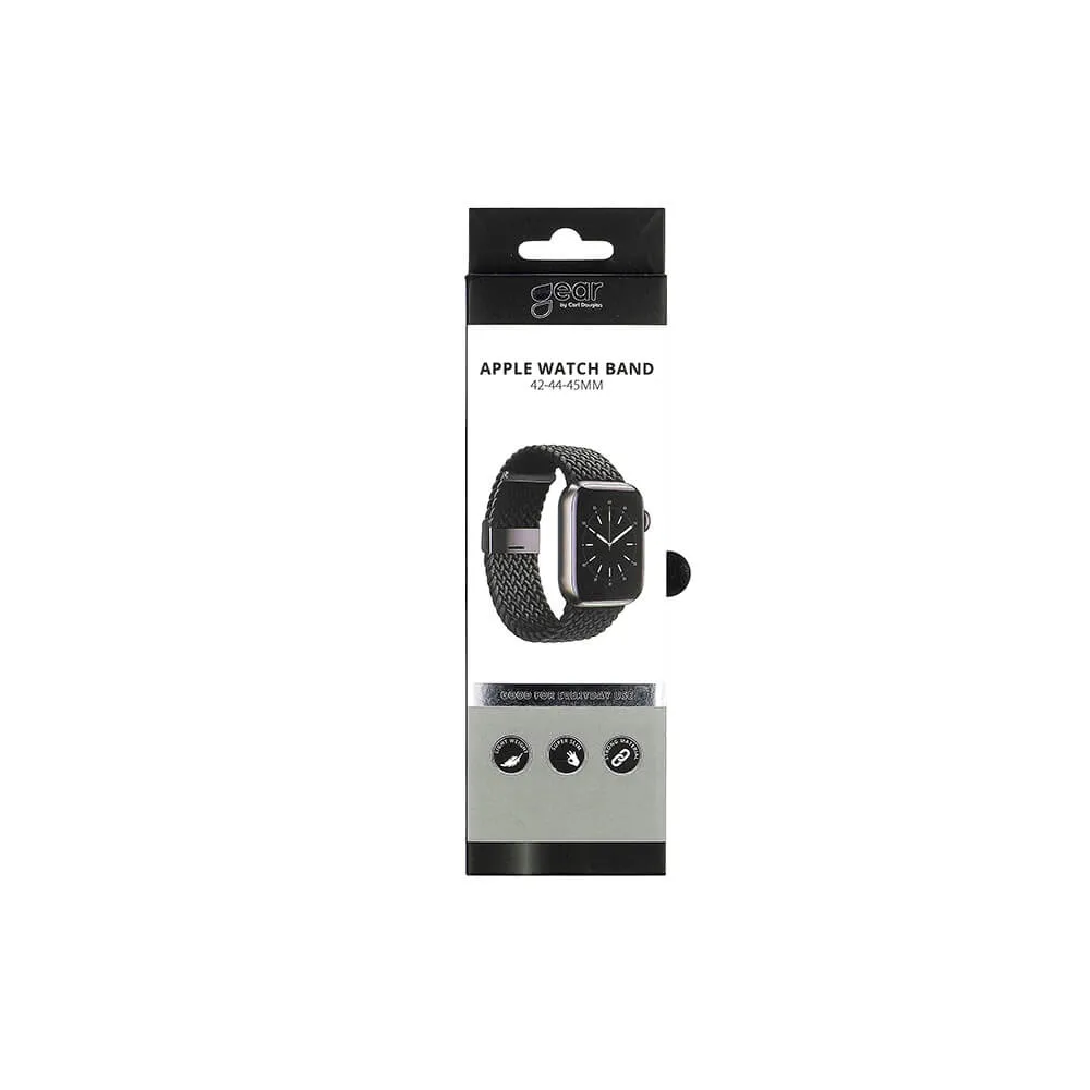 GEAR Watchband Braided BLACK