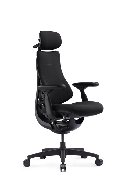 LiberNovo Omni SE Dynamic -ergonominen tuoli, 48cm Obsidian Black