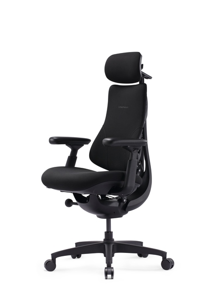 LiberNovo Omni SE Dynamic -ergonominen tuoli, 48cm Obsidian Black